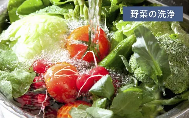 野菜の洗浄