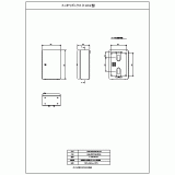DDB1302A | スッキリポール用カラースッキリボックス１３０２型 | CAD 