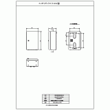DDB1302W | スッキリポール用カラースッキリボックス1302型 | CAD 