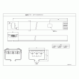 DH6433K2 | トロリーダクトＬ＝３ｍ３Ｐ１００Ａ | CADデータ