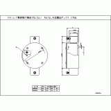 DSSJ6625 | ステンレスねじなし丸型露出ボックス２方出呼びE25 | CADデータ ダウンロード | 電気・建築設備（ビジネス） |  法人のお客様 | Panasonic