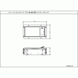 NE32609 | ビルトインフラット型インナーコンセント２型ボックス | CAD