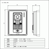 VL-SVD302KL | テレビドアホン（セット品番） | CADデータ