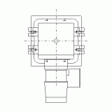 FY-17CAS6-W | 天井埋込形換気扇樹脂製給気専用ルーバーセットタイプ