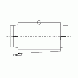 FY-18DCF3 | 耐湿形キャビネットファン | CADデータ ダウンロード