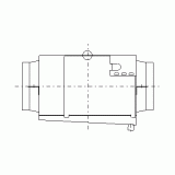 FY-18TCF3 | 厨房形キャビネットファン | CADデータ ダウンロード 