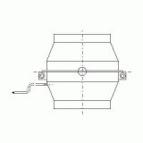 FY-25DSF2 | 斜流ダクトファン | CADデータ ダウンロード | 電気・建築