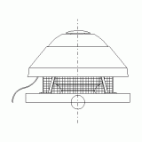 FY-25RSF-A | 屋上換気扇（標準形・局所換気用） | CADデータ 