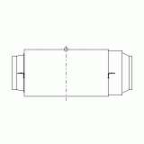 FY-25SCS3 | 消音形キャビネットファン | CADデータ ダウンロード