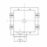 FY-27B7/56 | 天井埋込形換気扇鋼板製ルーバー別売タイプ | CADデータ