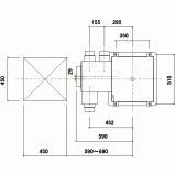 FY-28UST1 | ミスト機能付バスルームコンディショナー３室用 | CAD