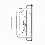 FY-30MSX4 | 有圧換気扇ステンレス製 | CADデータ ダウンロード | 電気