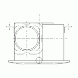 FY-32B7H/56 | 天井埋込形換気扇鋼板製ルーバー別売タイプ | CADデータ