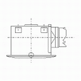 FY-32SK7 | 天井埋込形換気扇鋼板製ルーバーセットタイプ | CADデータ