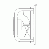 FY-35GTV3 | 有圧換気扇低騒音形三相２００Ｖ | CADデータ