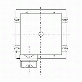 FYSG7   天井埋込形換気扇鋼板製ルーバーセットタイプ   CADデータ