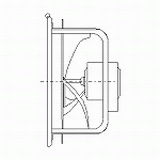 FY-40KSV3 | 有圧換気扇低騒音形単相１００Ｖ | CADデータ