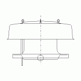 FY-40SQE-B | 屋上換気扇（標準形・全体換気用） | CADデータ