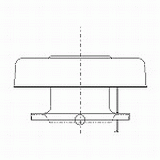 FY-40SQK-B | 屋上換気扇（標準形・全体換気用） | CADデータ