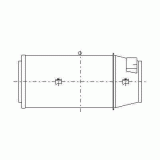FY-40UTL2 | 消音斜流ダクトファン | CADデータ ダウンロード | 電気