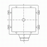 FY-12E-W | Ｑ－ｈｉファン天井埋込・熱交換形１２畳用 | CADデータ 