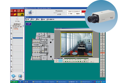 監視カメラソフトのイメージ
