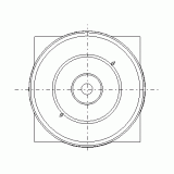 FY-30RTS-A | 屋上換気扇（標準形・局所換気用） | CADデータ 