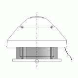 FY-60RTS-A | 屋上換気扇（標準形・局所換気用） | CADデータ 