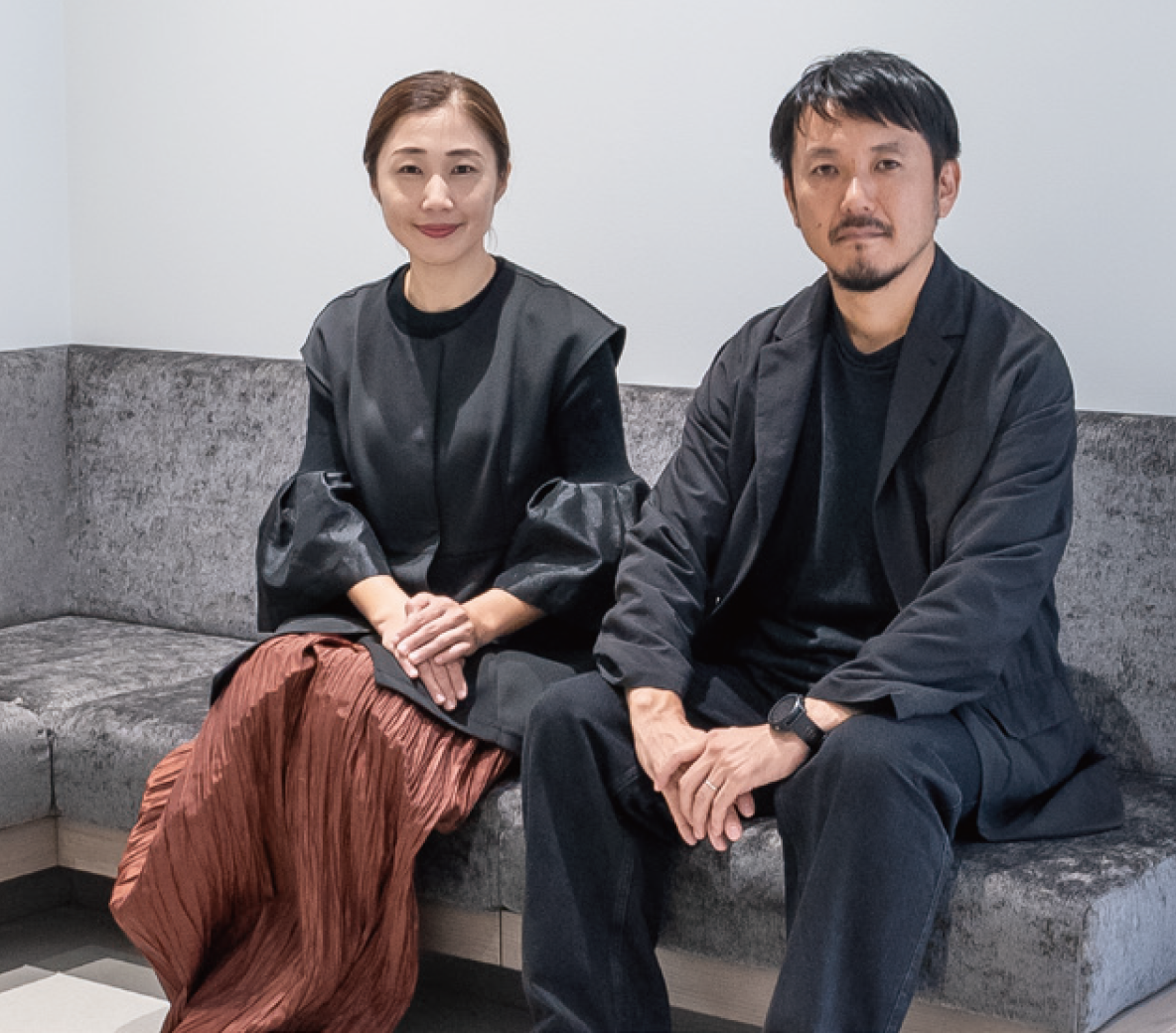 小大建築設計事務所の小嶋伸也さんと小嶋綾香さん。