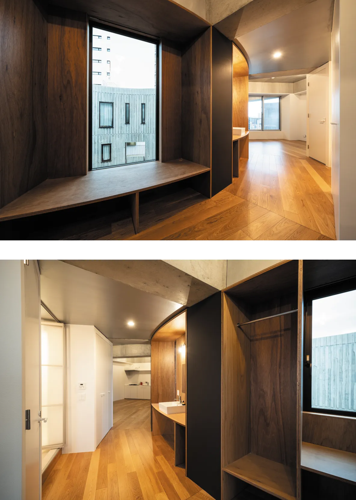 アーキデザインの商品が採用された「天神町place」の客室802号室