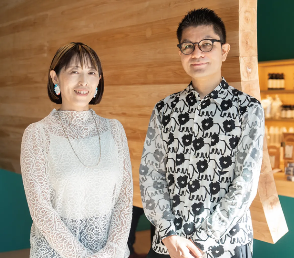 成瀬・猪熊建築設計事務所の成瀬友梨さんと猪熊純さん