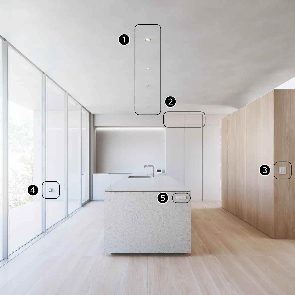 住まいでの設置イメージ