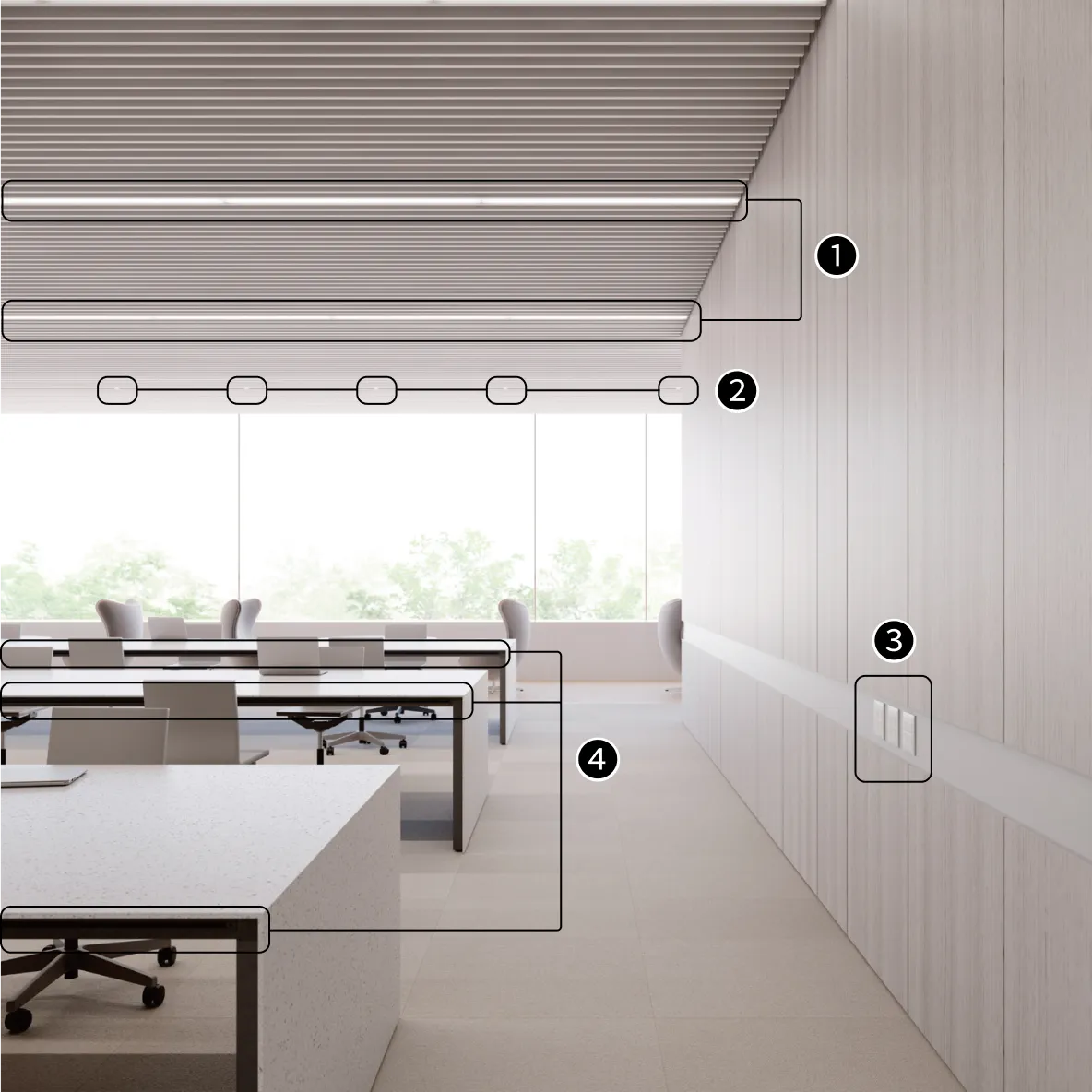 オフィスでの設置イメージ