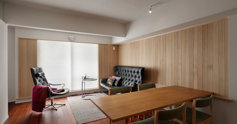 光と陰影から生まれる居心地のよさ