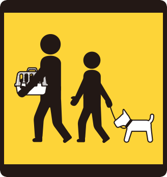 ペットとの避難