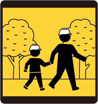 こどもとの避難（幼児）