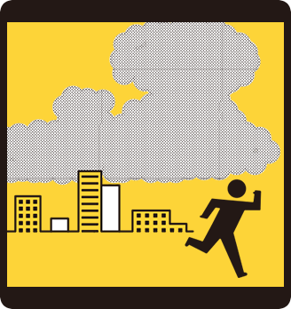 積乱雲は竜巻などのサイン