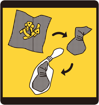 新聞紙で生ゴミのにおいを防止