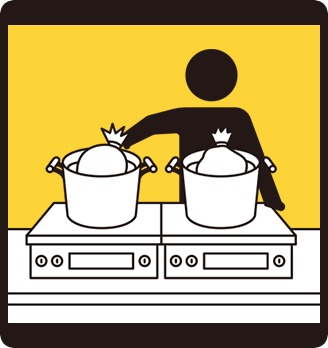 被災時のパッククッキング