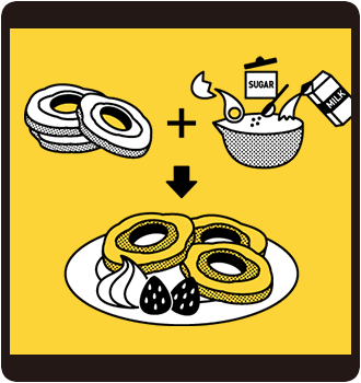 焼き麩でフレンチトースト