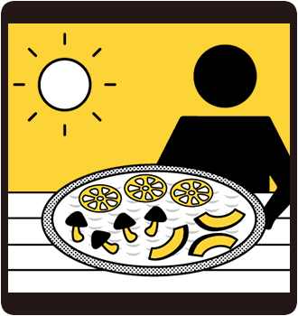 干し野菜をつくっておく