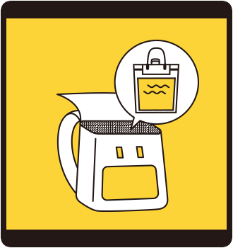 水を運ぶポリ袋