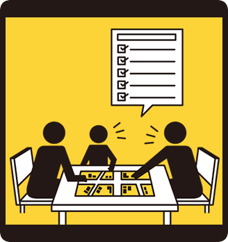 家族の被災時の行動ルール