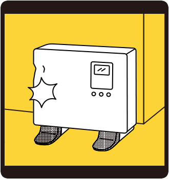 住宅蓄電システムの災害時の取り扱いご注意