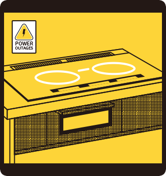 IHクッキングヒーター 停電・復帰時の対応について