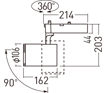 Panasonic スポットライト NTS05501BLE1-RB8 ⑤ Panasonic スポットライト NTS05501BLE1-RB8 ⑤