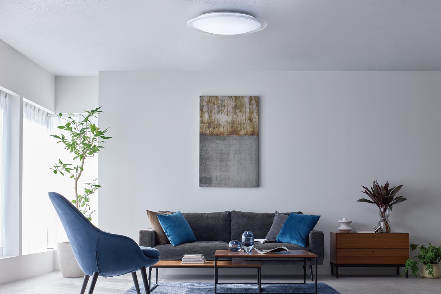 【新品・未使用・未開梱】パナソニック天井直付型　LEDシーリングライト パナソニック(Panasonic) 天井直付型LEDシーリングライト Casual