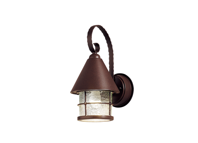 LGW85044AF ダークブラウン/透明 洋風LEDポーチライト (電球色) 【公式