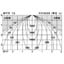 直射水平面照度分布図