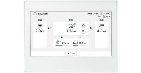 暮らしにあわせて、電気をかしこく使う。